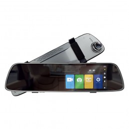 Camera auto dubla DVR PNI Voyager S2000 Full HD tip oglinda unghi 170 grade touchscreen IPS