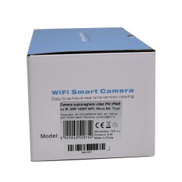 Camera supraveghere video PNI IP649 cu IP 2MP 1080P WiFi slot card micro SD
